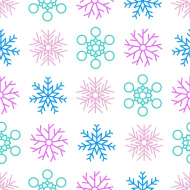 Kar taneleriyle kusursuz bir arkaplan