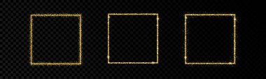 Parlak efektli parlak çerçeveler