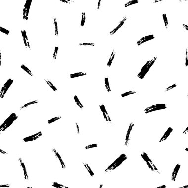 Elle çizilmiş karalama lekesiyle kusursuz desen