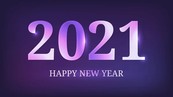 2021年新年快乐的背景 — 图库矢量图片