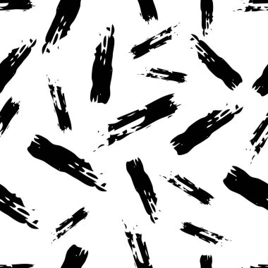 Elle çizilmiş karalama lekesiyle kusursuz desen