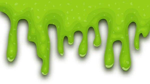 Flowing Green Slime Isolated On White Stock Photo - Download Image Now -  Slimy, Drop, Green Color - iStock