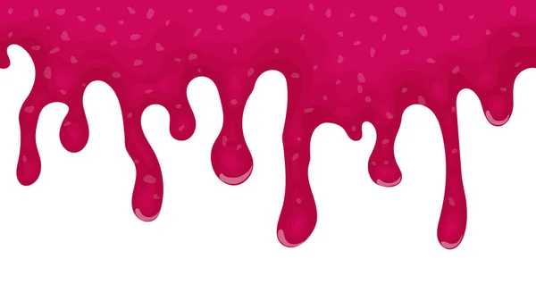 Pembe sıvı balçık damlıyor.