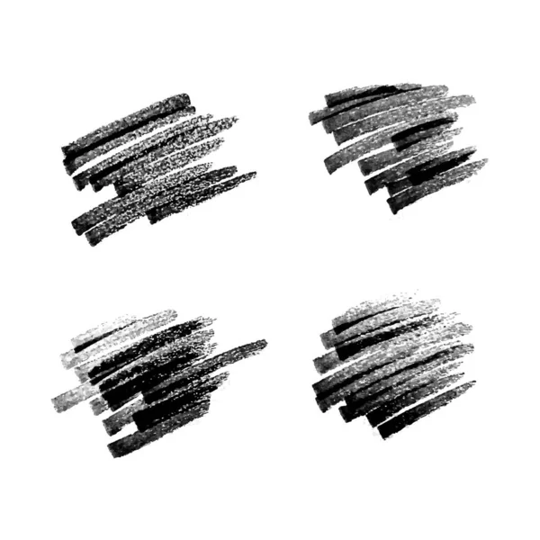 Scribble con un pennarello nero — Vettoriale Stock