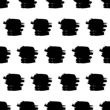 Elle çizilmiş karalama lekesiyle kusursuz desen