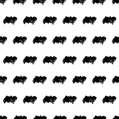 Elle çizilmiş karalama lekesiyle kusursuz desen