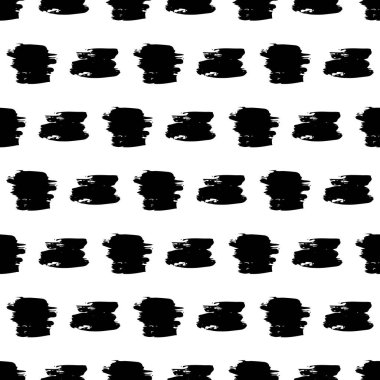 Elle çizilmiş karalama lekesiyle kusursuz desen