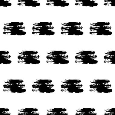 Elle çizilmiş karalama lekesiyle kusursuz desen