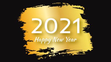 2021 Mutlu yıllar altın arkaplan