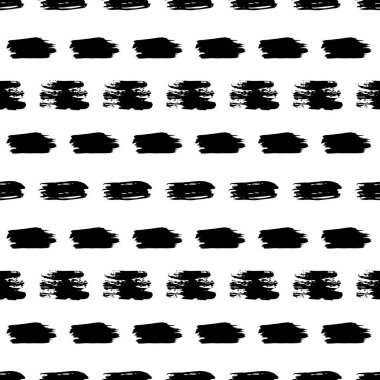 Elle çizilmiş karalama lekesiyle kusursuz desen