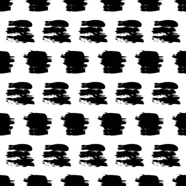 Elle çizilmiş karalama lekesiyle kusursuz desen