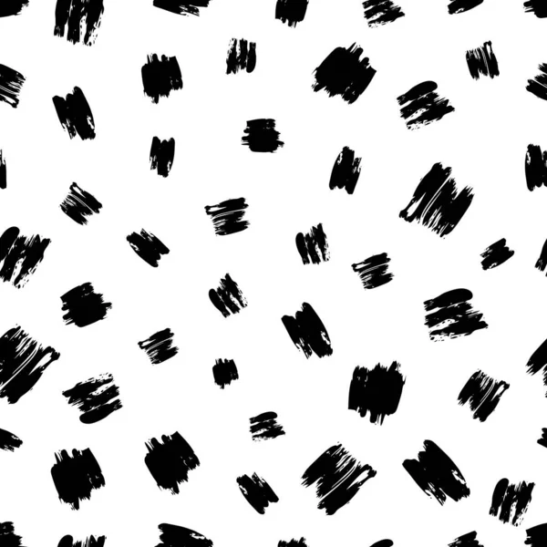 Elle çizilmiş karalama lekesiyle kusursuz desen