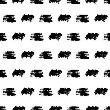 Elle çizilmiş karalama lekesiyle kusursuz desen