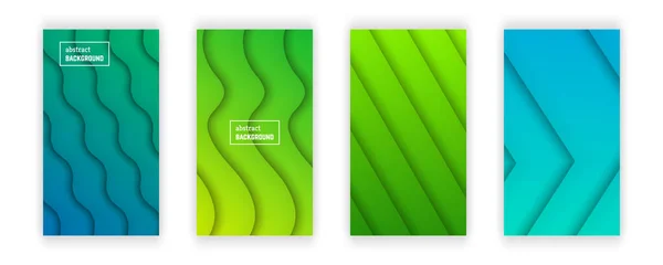 Abstrakter minimaler Gradient geometrischer Hintergrund — Stockvektor