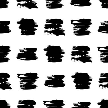 Elle çizilmiş karalama lekesiyle kusursuz desen