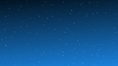 Yıldızlarla dolu gece göğü