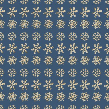 Elle çizilen kar tanelerinin kusursuz arkaplanı