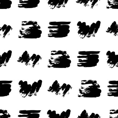 Elle çizilmiş karalama lekesiyle kusursuz desen