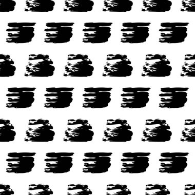 Elle çizilmiş karalama lekesiyle kusursuz desen