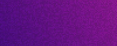 Noktalı arka plan. Çizgi roman tarzında mor pop sanat deseni. Renkli nokta dokusu. Vektör illüstrasyonu