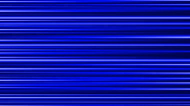 Mavi yatay ışınları olan soyut bir arkaplan. Lazer ışını ve aydınlatma efektleri karanlık arka planda. Neon çizgileri ile hızlı hareket parıltısı. Vektör illüstrasyonu