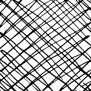 Tek renkli el yapımı çapraz kapak dokusu. Homurdanma ve taslak arka plan çizimleri, karalamalar, karalamalar ve çizim tarzı şekiller. Vektör illüstrasyonu