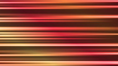 Turuncu yatay ışınları olan soyut bir arka plan. Lazer ışını ve aydınlatma efektleri karanlık arka planda. Neon çizgileri ile hızlı hareket parıltısı. Vektör illüstrasyonu