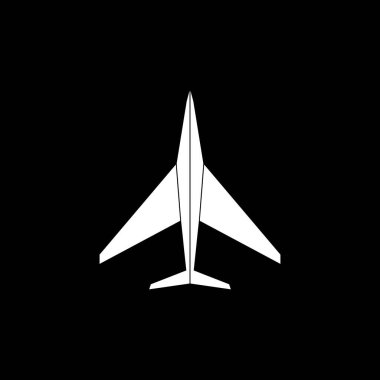 Aeroplane or Air Plane or Jet Aircraft Shape Inspired by Paper Origami Form, can use for Logo Gram, Pictogram, Website, Apps, or Graphic Design Element. Vector Illustration