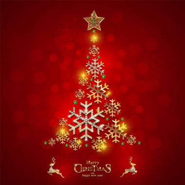 Mutlu noel selamlar ve Mutlu yeni yıl 2020 güzel kış ve kar yağışı desenli kağıt kesim sanat ve kağıt renk arka plan üzerinde zanaat tarzı ile şablonları.