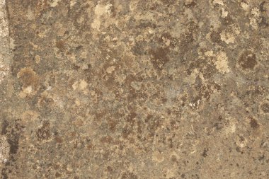 Grunge kaba gri desenli beton duvar arka planı. Yosun kaplı eski kırsal duvarın dokusu. Arka plan fikri. Endüstriyel malzeme doğal konsept