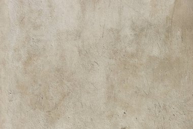 Grunge gri beton eski doku duvarı. Beyaz renkli, pürüzlü duvarlar. Mimari ön cephe tasarımı.