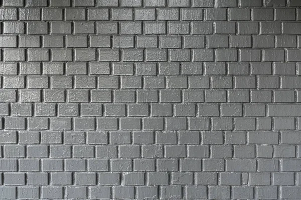 texture gray glossy painted brick wall new
