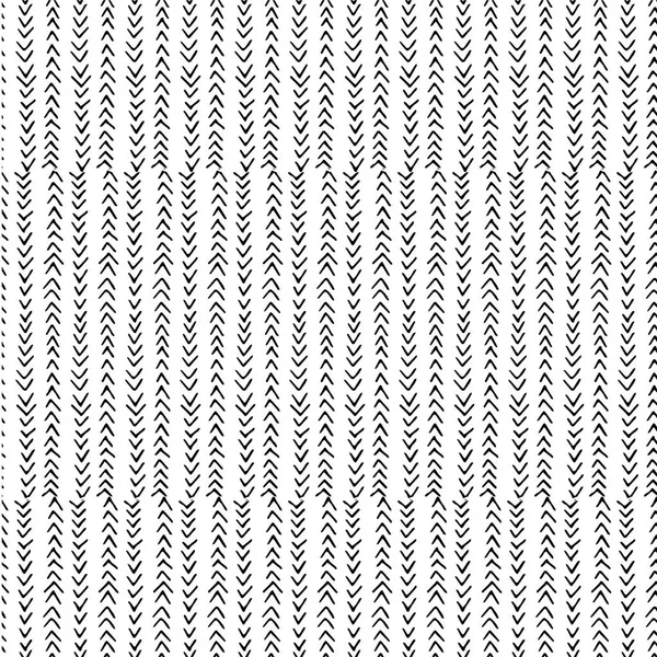 Sömlös Monokrom Textila Mönster Design Element För Webb Print Tapeter — Stock vektor
