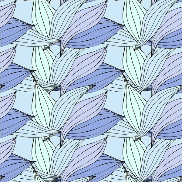 Fond Abstrait Bleu Sans Couture Elément Conception Illustration Vectorielle Stock — Image vectorielle