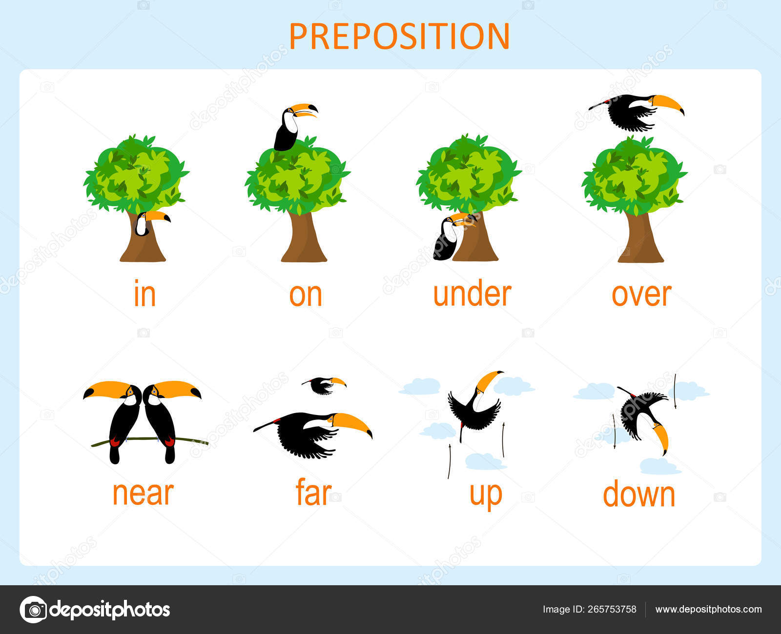 Preposition Motion Preschool Worksheet Stock Vector Illustration Education English Lessons Stock Vector Royalty Free Vector Image By C Katimus Ukr Net