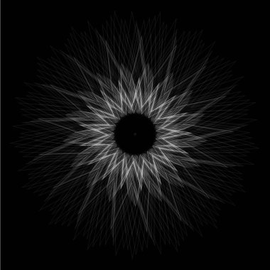 Soyut siyah arkaplan, yıldız beyaz çizgi çizgisi sanat tasarımı web için stok vektör illüstrasyonu