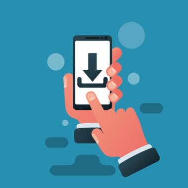 Download akıllı telefon simgesi.