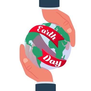 Mutlu Dünya günü afiş