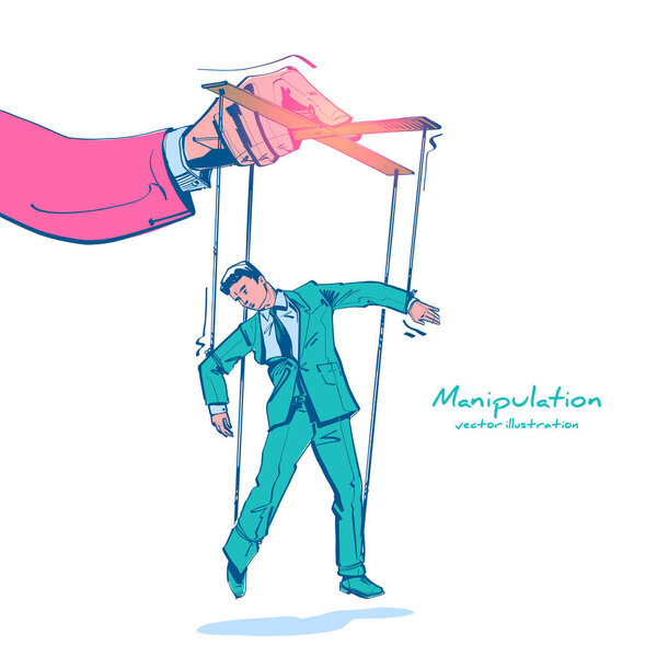 Рисунок эскиза манипуляции. Рабочий на канатах
