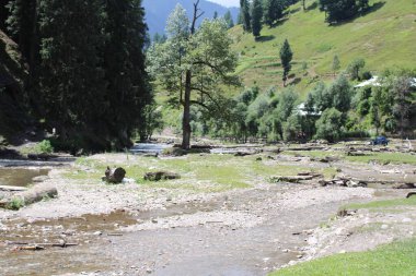 Kaşmir, Neelum Vadisi 'nde bulunan Taobat Bala' nın nefes kesici doğal ihtişamı. Bu bölgede yemyeşil ağaçlarla, yüksek dağlarla ve ışıl ışıl pınarlarla dolu çarpıcı bir vadi var..