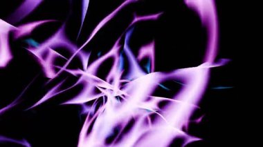 Lavanta Akımı Soyut 4K Yankı Grafiği Yüksek çözünürlüklü 4K döngü arkaplanı