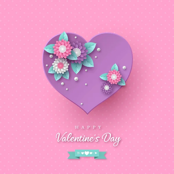 San Valentino Holiday Design . — Vettoriale Stock