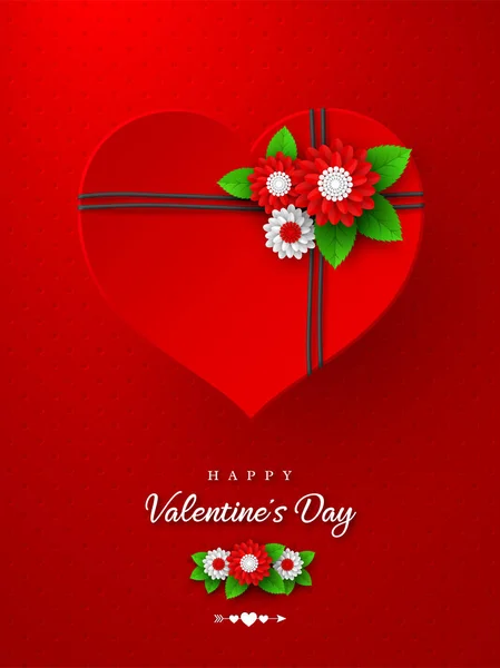 Valentines day holiday design. — Stock Vector