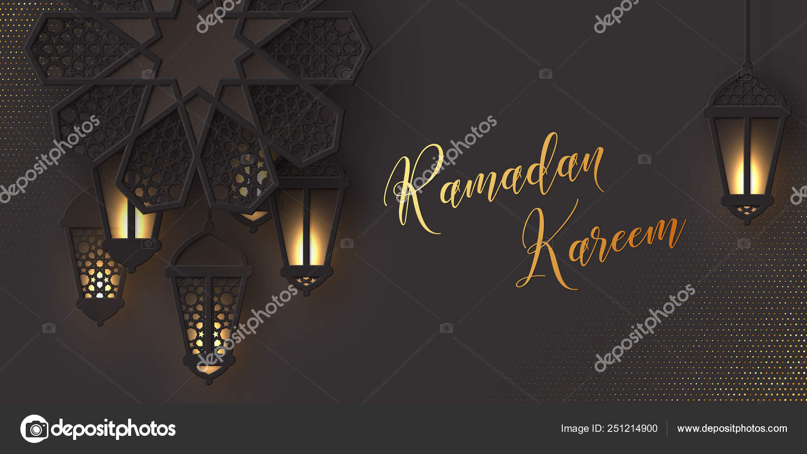 Ramadan Kareem holiday design. Stock Vector Image by ©  #251214900