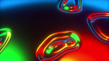 3d soyut dalga arkaplanı.