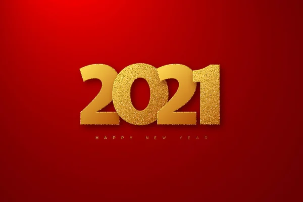 2021年新年标志. — 图库矢量图片