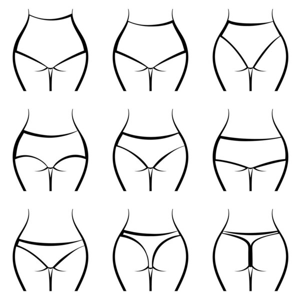 woman's underpants set