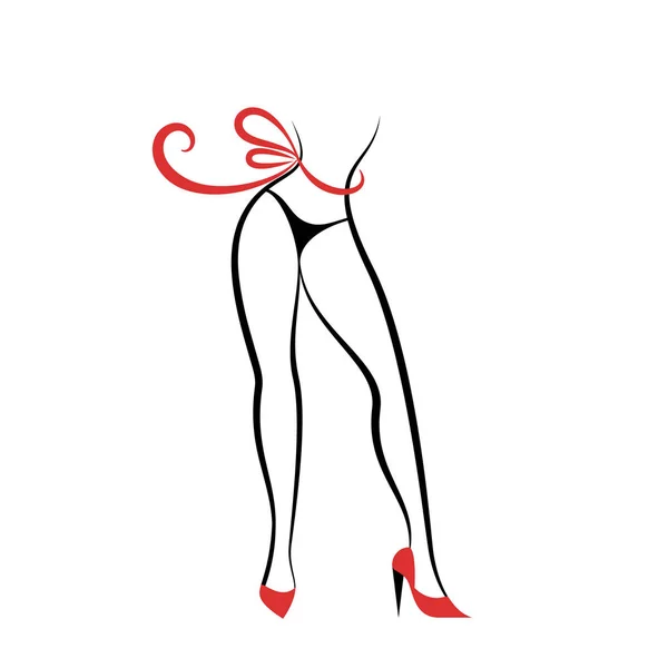 Bragas para mujer — Vector de stock