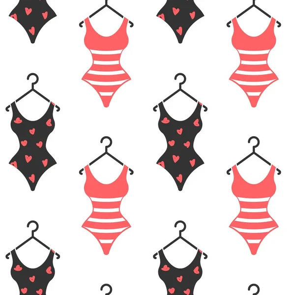 Mulheres cueca padrão sem costura —  Vetores de Stock