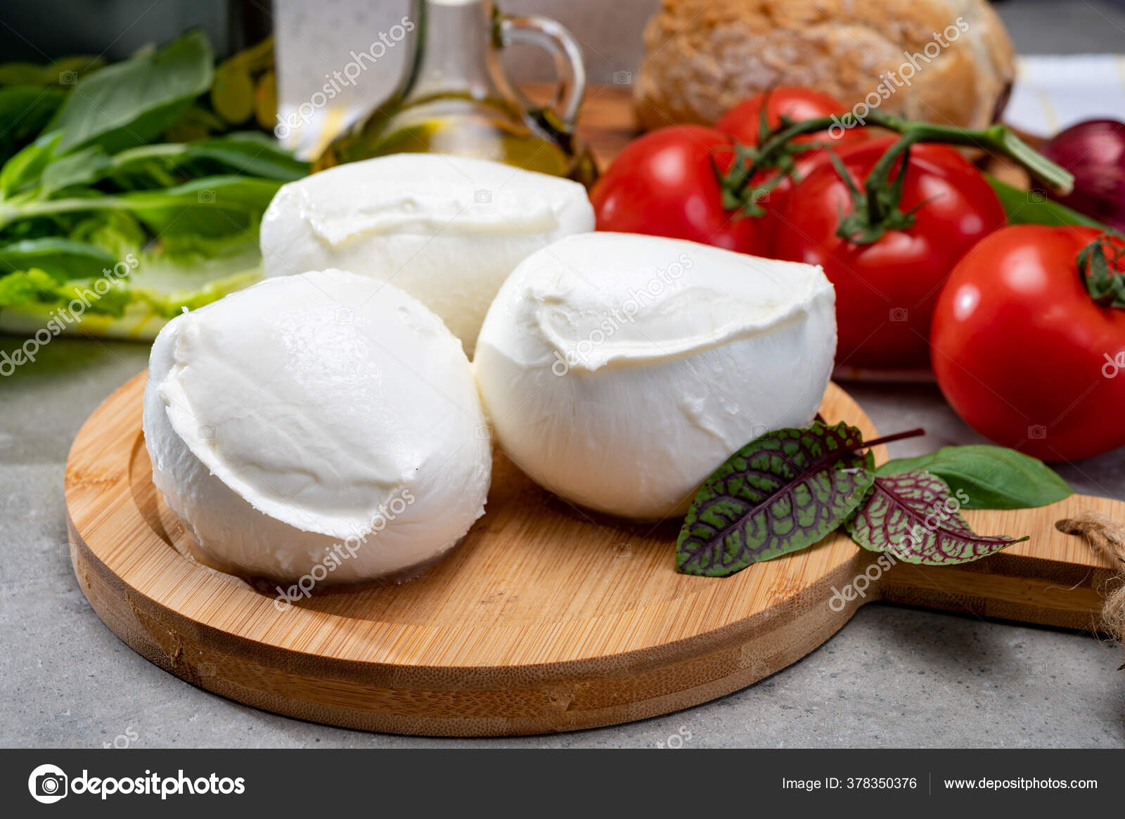 Fresh Handmade Soft Italian Cheese Campania White Balls Buffalo Stock Photo by ©foto-pixel.web.de 378350376